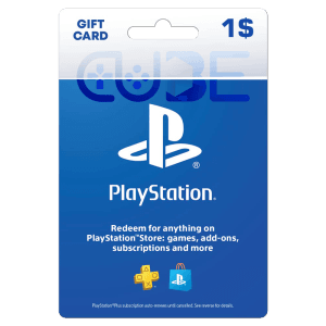 خرید گیفت کارت 1 دلاری پلی استیشن