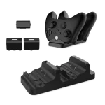 پایه شارژر مشکی دوتایی بدون چراغ دوبی ایکس باکس سری ایکس مدل TYX-532X - Image 5