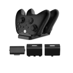 پایه شارژر مشکی دوتایی بدون چراغ دوبی ایکس باکس سری ایکس مدل TYX-532X - Image 4