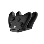 پایه شارژر مشکی دوتایی بدون چراغ دوبی ایکس باکس سری ایکس مدل TYX-532X