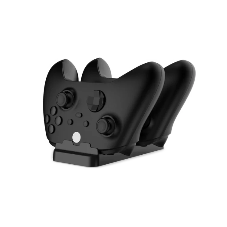 Xbox Controller Dual Charging Dock TYX-532X 5 پایه شارژر مشکی دوتایی بدون چراغ دوبی ایکس باکس سری ایکس مدل TYX-532X - Image 1