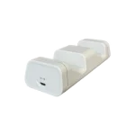 پایه شارژر سفید دوتایی چراغ دار دوبی ایکس باکس سری مدل