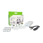 پایه شارژر سفید دوتایی چراغ دار دوبی ایکس باکس سری مدل - Image 2