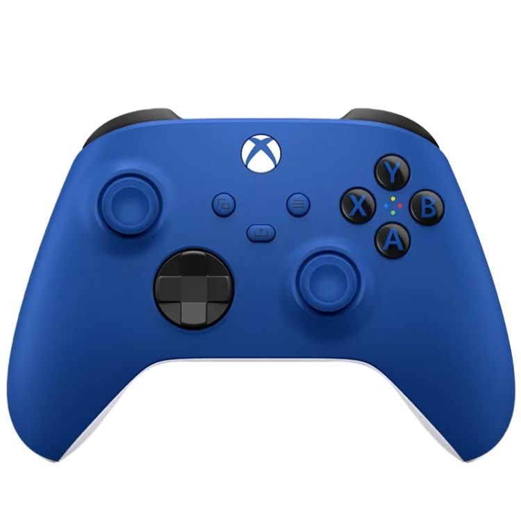 Xbox-series-sx-wireless-controller-blue-shock-front کنترلر اکس باکس سری آبی