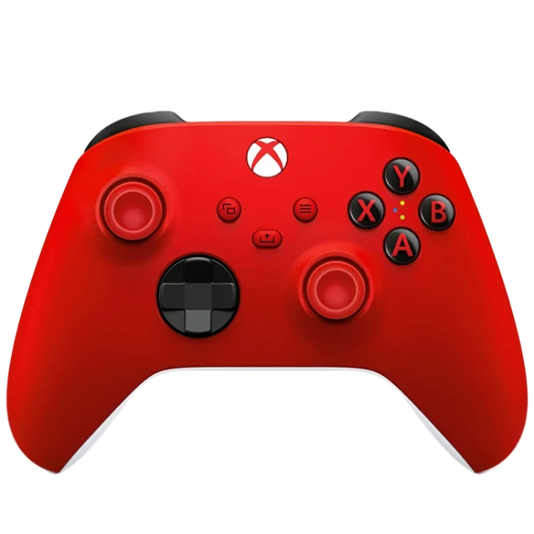 Xbox-series-sx-wireless-controller-pulse-red-front کنترلر اکس باکس سری قرمز