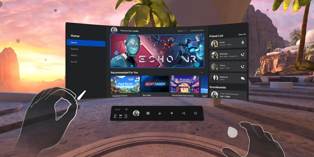 نصب و راه‌اندازی Meta Quest 2 و Meta Quest 3 