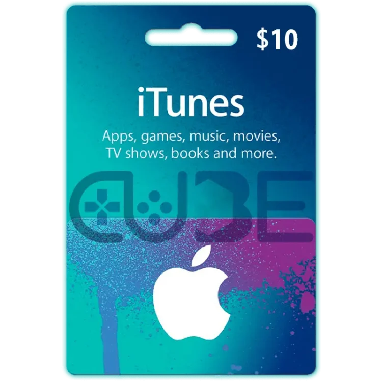 10-dollars-itunes خرید گیفت کارت 10 دلاری آیتونز - Image 1