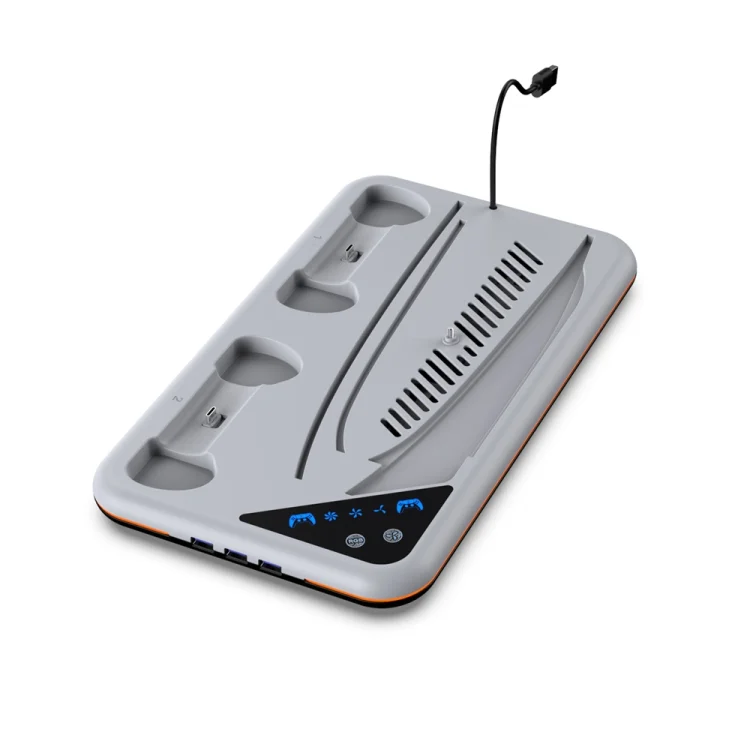 1697866197 پایه چندکاره RGB برای PS5 مدل TP5-3557 DOBE - Image 1