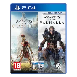 خرید بازی Assassin's Creed Odyssey + Valhalla Double Pack برای PS4