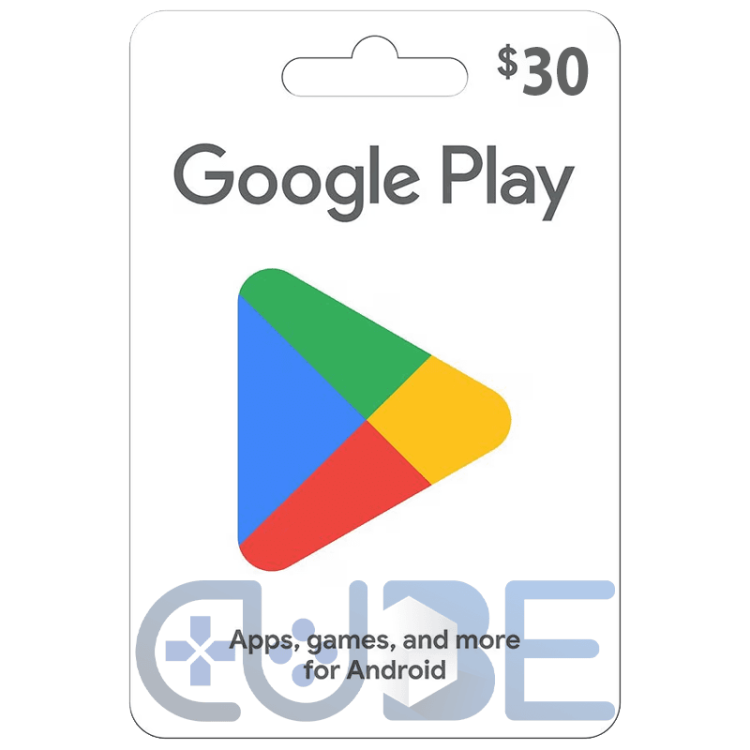 خرید گیفت کارت 30 دلاری گوگل پلی خرید گیفت کارت 30 دلاری گوگل پلی