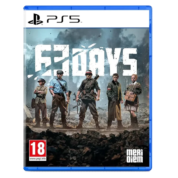 8 دیسک 63 Days برای PS5 پلمپ