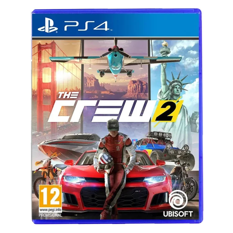 دیسک بازی The Crew 2 برای PS4 پلمپ دیسک بازی The Crew 2 برای PS4 پلمپ