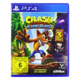 دیسک بازی Crash Bandicoot N. Sane Trilogy برای PS4 پلمپ