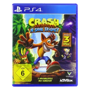 دیسک بازی Crash Bandicoot N. Sane Trilogy برای PS4 پلمپ