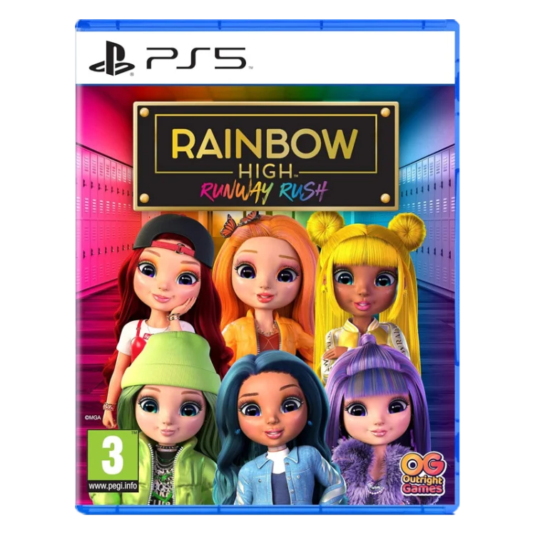 خرید دیسک بازی Rainbow High Runway Rush برای PS5 پلمپ - Image 1