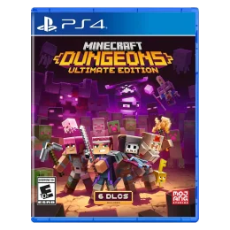 دیسک بازی Minecraft Dungeons Ultimate برای PS4 پلمپ