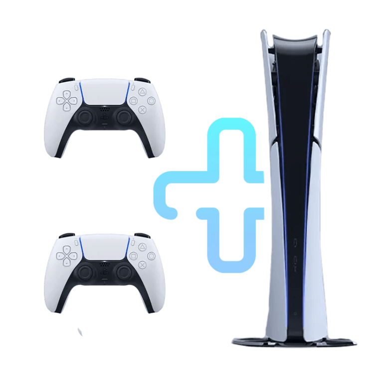 خرید PS5 اسلیم دیجیتال دو دسته