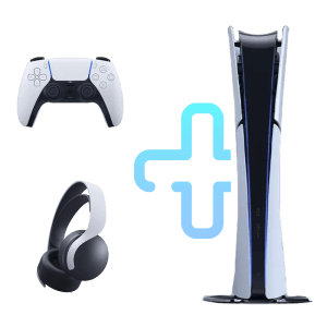 خرید PS5 اسلیم دیجیتال با هدست