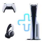 خرید PS5 اسلیم استاندارد با هدست