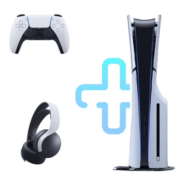 slim +h std1 خرید PS5 اسلیم استاندارد با هدست