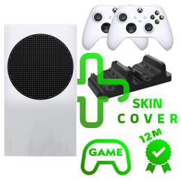 خرید Xbox Series S دو دسته با شارژر و بازی و ضمانت