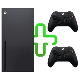 خرید Xbox Series X با دو دسته