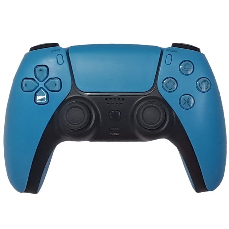 خرید دسته PS4 طرح PS5 مدل T29 آبی