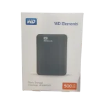 هارد اکسترنال 500GB وسترن دیجیتال Elements