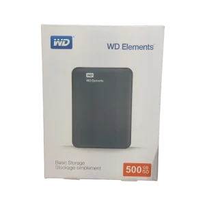 هارد اکسترنال 500GB وسترن دیجیتال Elements