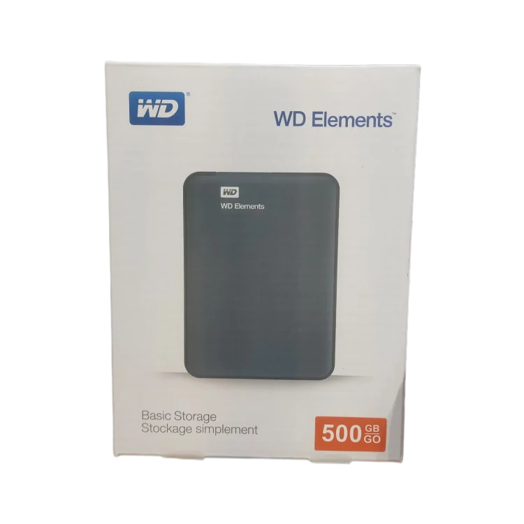 هارد اکسترنال 500GB وسترن دیجیتال Elements