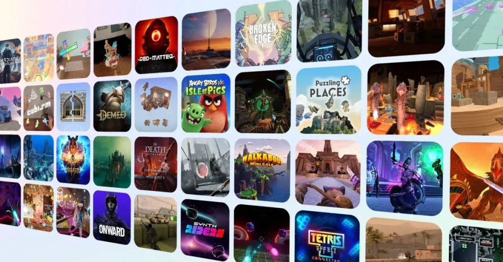 بازی ها و برنامه های meta quest